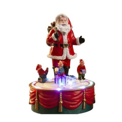 Palais Royal / Les Carillons / Babbo Natale con Elfi / resina