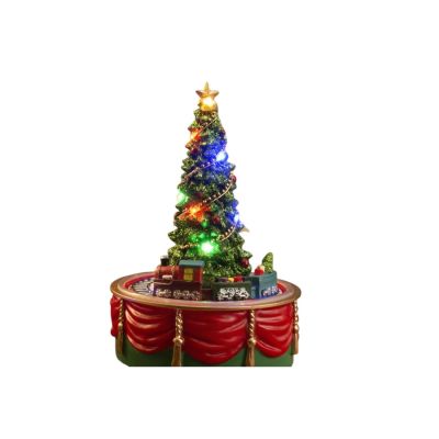Palais Royal / Les Carillons / Carillon Piccolo Albero di Natale con Trenino / resina