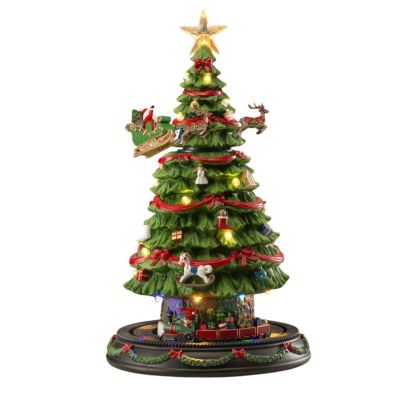 Palais Royal / Les Carillons / Carillon Grande Albero di Natale con Trenino / resina