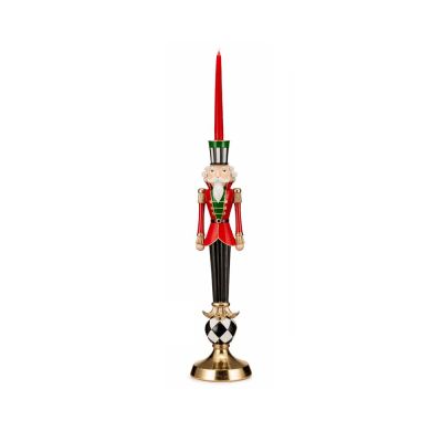 Palais Royal / Il Regno del Natale / Portacandela Schiaccianoci con Scacchiera / resina
