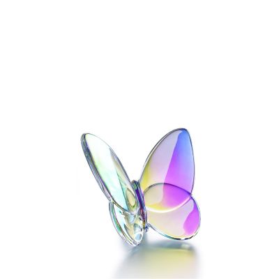 Baccarat / Papillon / oggetto decorativo / cristallo iridescente Porte-Bonheur