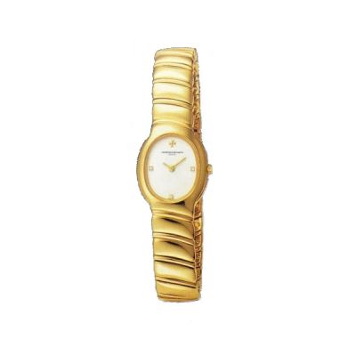 Vacheron Constantin / Absolues / orologio donna / quadrante bianco / cassa e bracciale oro giallo