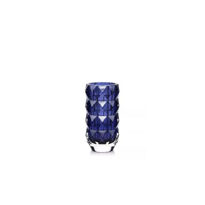 Baccarat / Louxor - Midnight / vaso rotondo piccolo / cristallo / blu