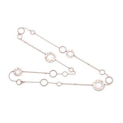 Chantecler / Suamèm / collana lunga / oro rosa e diamanti