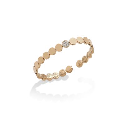Chantecler / Paillettes / bracciale / oro rosa e diamanti