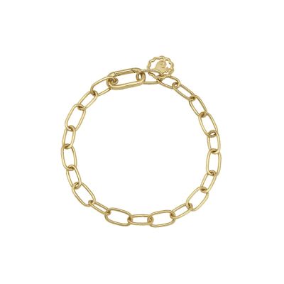 Chantecler / bracciale maglie ovali / oro giallo 9 Kt