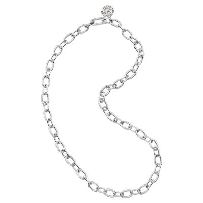 Chantecler / Et Voilà / collana catena maglie ovali 50 cm / argento