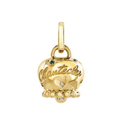 Chantecler / Suamèm / ciondolo grande / oro giallo, diamanti e pietre preziose