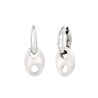 Chantecler / Capriness / orecchini maglia marina / argento e bioresina color kogolong