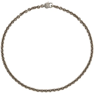 Chantecler / Et Voilà / catena rolò accessori 45 cm / argento brunito
