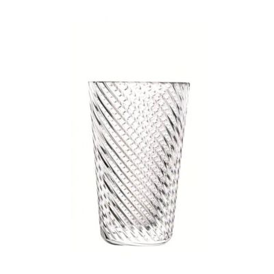 Saint Louis / Plurielle / vaso piccolo taglio diagonale / cristallo / trasparente