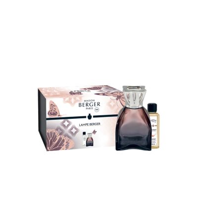 Lampe Berger / Lilly - Rosa / cofanetto / vetro / con 250ml Pétillance exquise