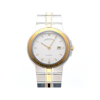 Vacheron Constantin / Phidias / orologio unisex / quadrante bianco guilloché / cassa e bracciale acciaio e oro
