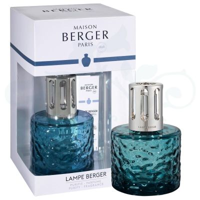 Lampe Berger / Mirage - Blu / cofanetto / vetro / con 250ml Bleu Séduction