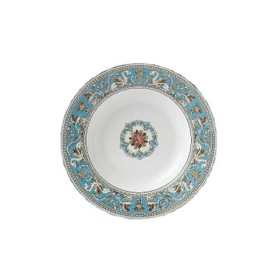 Wedgwood / Florentine Turquoise / piatto fondo 23 cm / porcellana