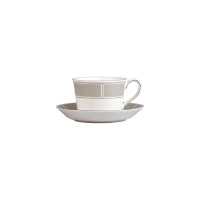 Wedgwood / Shagreen / set 6 tazze tè con piattino / porcellana