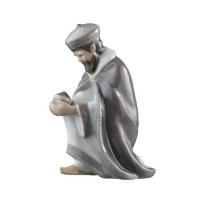 Royal Copenhagen / Presepe / Re Magi - Gaspare / statua / porcellana