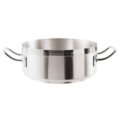 Sambonet / Professionale / tegame 24 cm due maniglie / acciaio inox