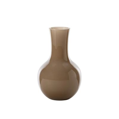 Venini / Opachi / vaso/ moka / vetro soffiato e lavorato a mano 