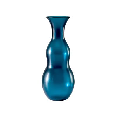Venini / Pigmenti / vaso / orizzonte / vetro satinato, soffiato e lavorato a mano