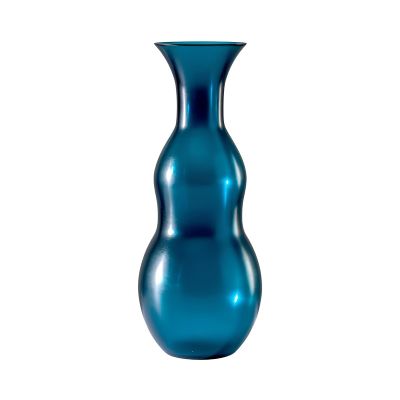 Venini / Pigmenti / vaso / orizzonte / vetro satinato, soffiato e lavorato a mano