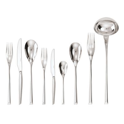 Sambonet / H-Art / set 75 pz. posate monoblocco / acciaio inox