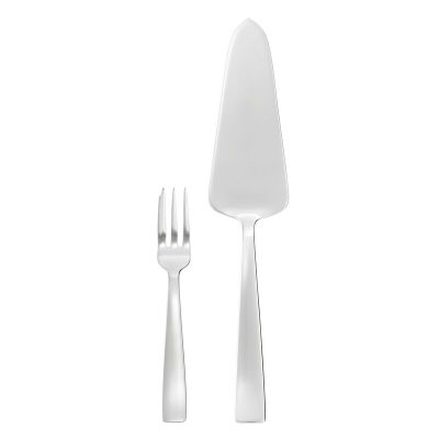 Sambonet / Gio Ponti / set 13 pz. posate dolce monoblocco / acciaio inox
