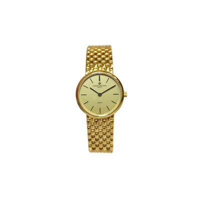 Vacheron Constantin / Lady Classic / orologio donna / quadrante dorato / cassa e bracciale oro giallo