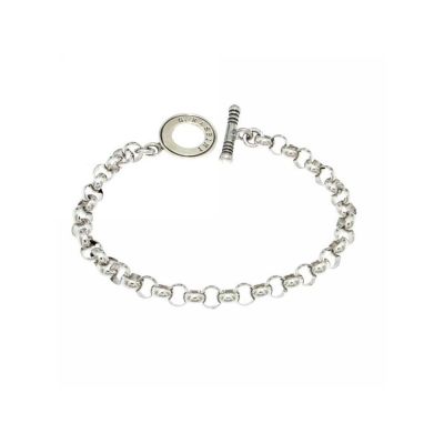 Giovanni Raspini / Charms / bracciale base "Aggancio" chiusura a T / argento