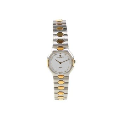 Vacheron Constantin / 333 / orologio donna / quadrante bianco / cassa e bracciale acciaio e oro giallo
