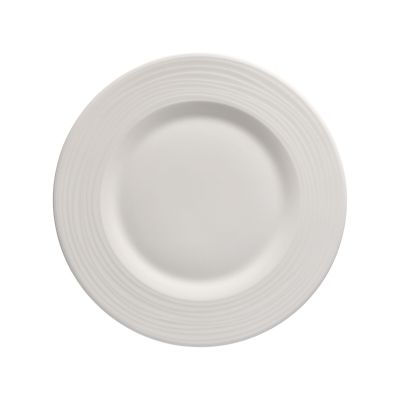 Rosenthal / Jade Linea - White / set 6 piatti piani con falda / porcellana