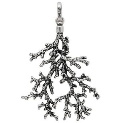 Giovanni Raspini / Charms / ciondolo corallo grande / argento