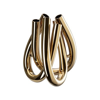 Rosenthal – Studio-line / Triu Gold / vaso 22 cm / vetro / oro titanizzato