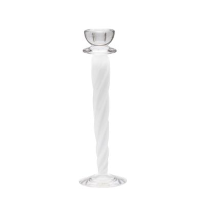 Kosta Boda / Cypress / candeliere / vetro / bianco