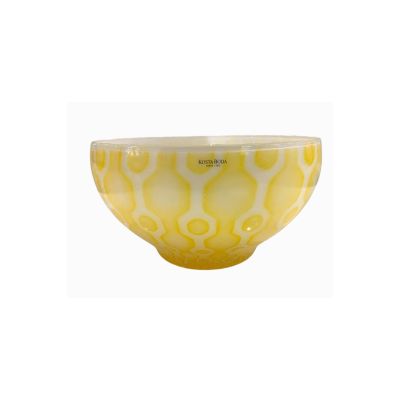 Kosta Boda / Lolly / coppa / vetro / giallo