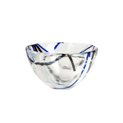 Kosta Boda / Contrast / coppetta / vetro / bianco