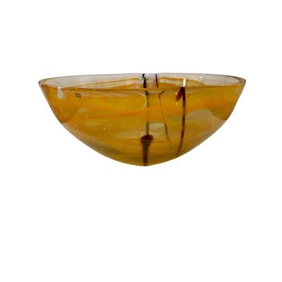 Kosta Boda / Contrast / coppa / vetro / arancione