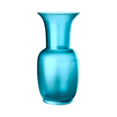 Venini / Satin Velato / vaso / orizzonte, cristallo / vetro soffiato lavorato a mano 