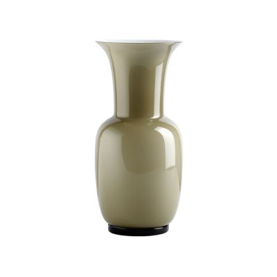 Venini / Opalino / vaso / talpa / vetro soffiato lavorato a mano
