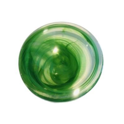 Kosta Boda / Atoll / centrotavola / vetro / verde lime