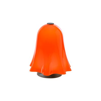 Venini / Fantasmino / lampada da tavolo / arancio, interno lattimo / vetro soffiato lavorato a mano