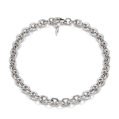 Giovanni Raspini / Catene / collana maglie liscie L / argento