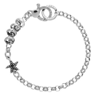 Giovanni Raspini / bracciale base Roulette Stella Marina / argento