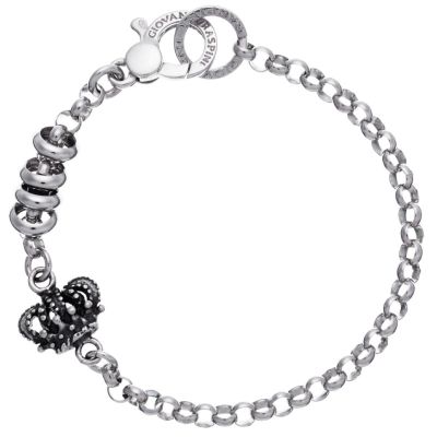 Giovanni Raspini / Charms / bracciale base Roulette Corona / argento