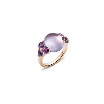 Pomellato / Luna / anello / oro rosa con ametiste
