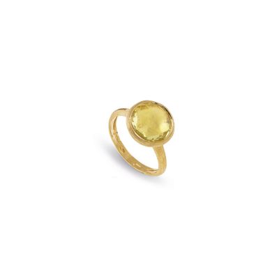 Marco Bicego / Jaipur / anello / oro giallo e quarzo citrino lemon
