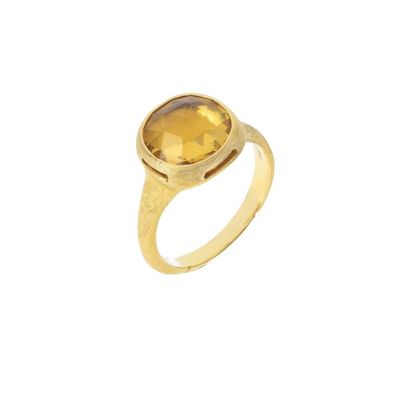 Marco Bicego / Jaipur Color / anello / oro giallo e quarzo giallo
