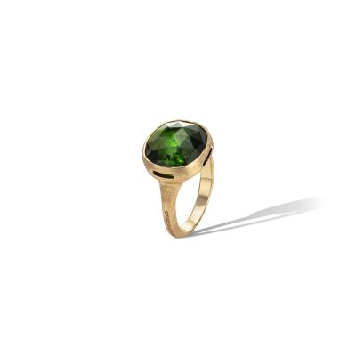 Marco Bicego / Jaipur Color / anello / oro giallo e tormalina verde