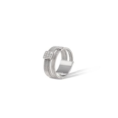 Marco Bicego / Masai / anello / oro bianco e diamanti