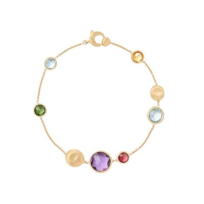 Marco Bicego / Jaipur / bracciale 18,5 cm / oro giallo e pietre 